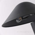 Matt Black All Metal Hat Table Lampa